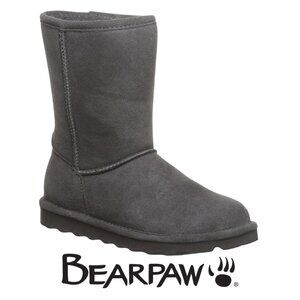 Women's Grey Tall BearPaw Boots Size 11